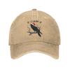 Merry Christmas FCawF Crow Sun Baseball Cap Men Women Custom DIY Hip Hop Hats Summer Outdoor Sport Adjustable Baseball Caps