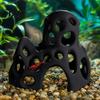 Натуральный подводный пейзаж 3D-печатная пещера для аквариумных креветок, Полый грот-укрытие для аквариума, Безопасное укрытие для петушков, для пряток, отдыха, Аксессуары