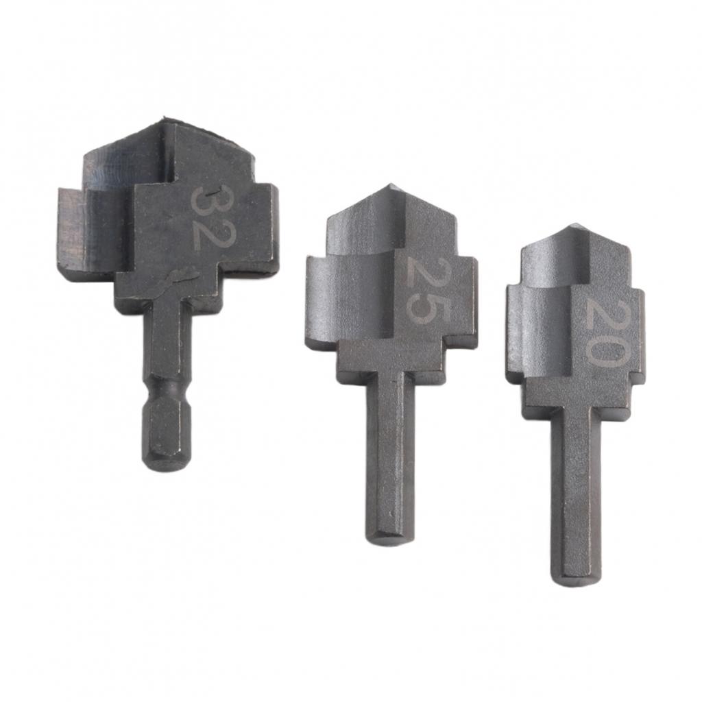 Сверло с шестигранным хвостовиком для расширения водопроводных труб, использование электрической дрели