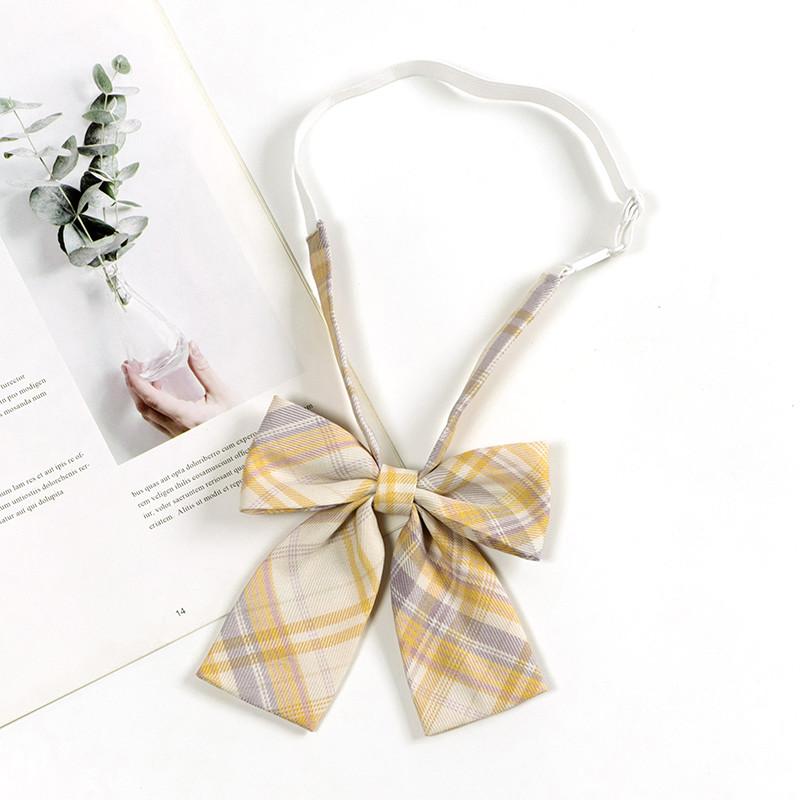 Детский галстук в клетку с ретро-клеткой для повседневной школьной носки