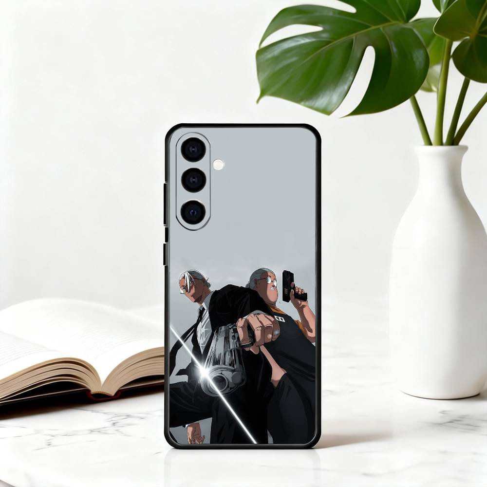COOL Sakamoto Taro S-Sakamoto days Phone Case For Samsung Galaxy A73,A72,A71,A70,A53,A52,A51,Others Soft Black Cover