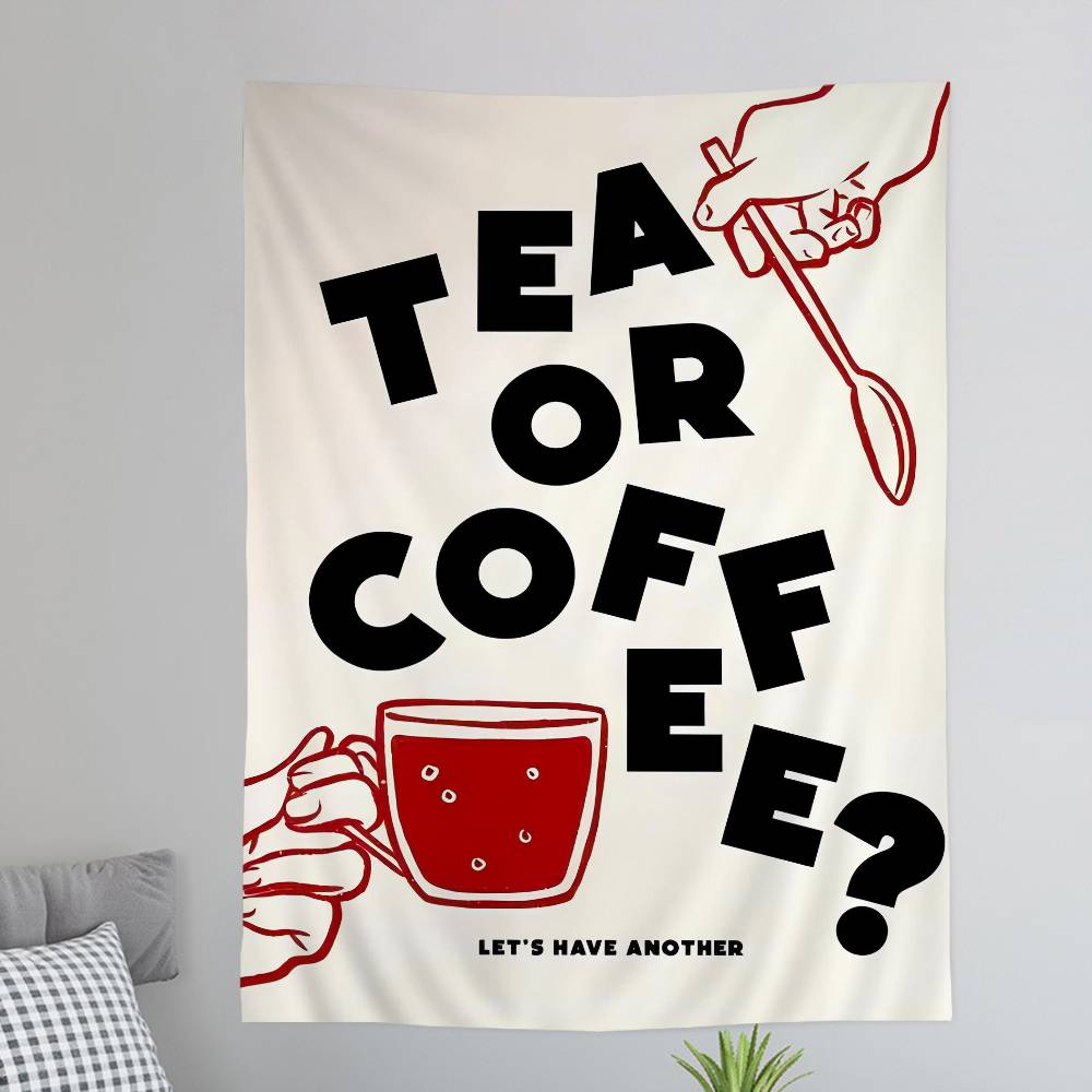 Красочная Линейная Абстрактная Tapestry с Диаграммой ЕДЫ и НАПИТКОВ Домашний Декор богемский декор гадание Настенное Полотно Декор Дома