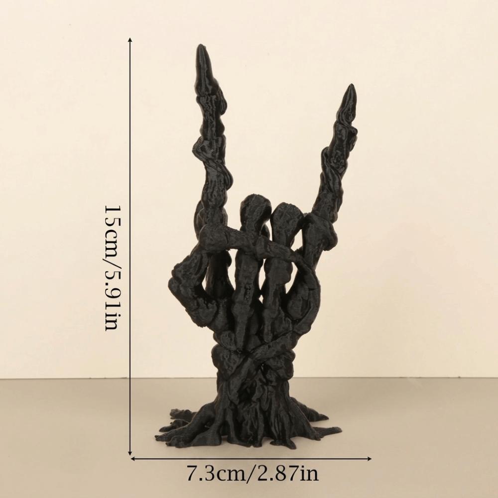 Demon Shape Black Ghost Hand Display Stand Necklace Storage Decoration Decoration Scenario