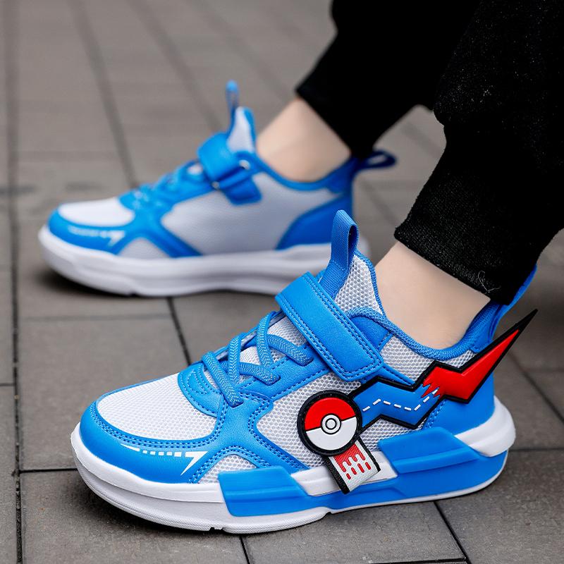 Детская обувь для мальчиков и девочек, повседневные кроссовки из дышащей сетки для маленьких детей, нескользящая детская спортивная обувь Tenis 28-39