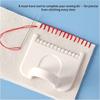 2-6pcs Sewing Guide Template Kit for Consistent Stitches 3mm Spacing Precision Sewing Tool for Fabric Embroidery Leathercraft