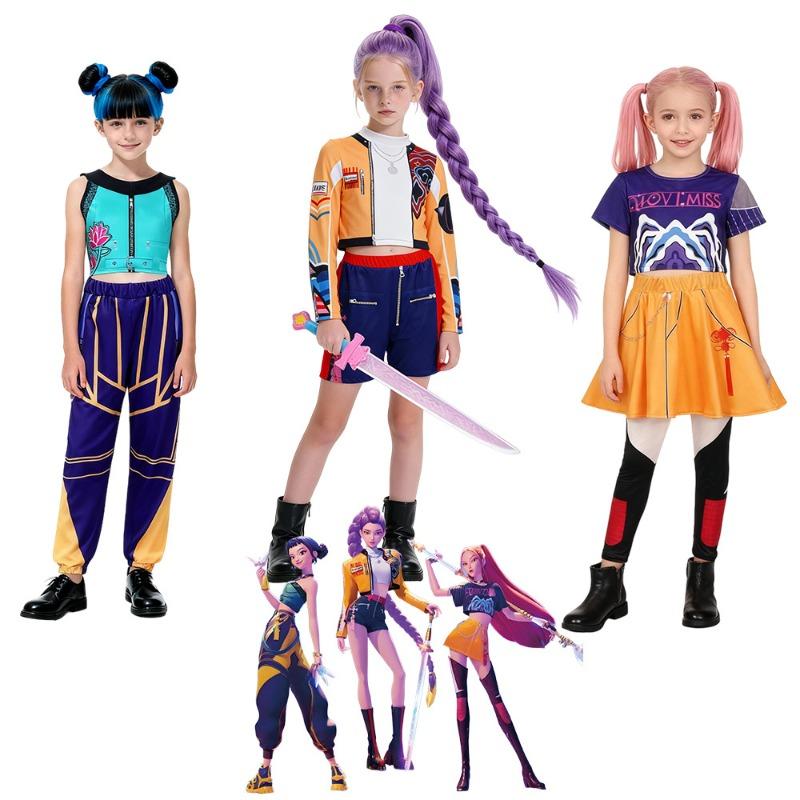 Witch Hunter Clothes Children's Day Clothing K-POP Zoimi La Rumi Cosplay Song Suit Set