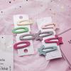 4 Pcs Girls Hair Clips Cute Star Design Hair Pin Set Children Hairpin Princess Hair Accessories
