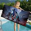 Game D-Devil M-May C-Cry Microfiber Printed Beach Towel Mountain Climbing Yoga Beach Swimming Running Absorbent Soft Towel