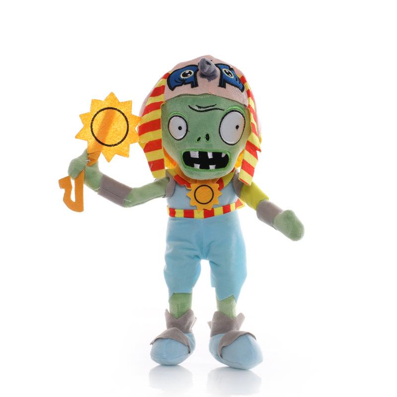 1 шт. 30 см Растения против Зомби Мягкие игрушки PVZ Zombies Gargantuar Hats Пиратские Зомби Мягкие плюшевые игрушки для детей Подарок детям