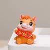 Resin Horse Figurines Chinese Style Horse Year Figurines Mascot Ornaments Horse Ornaments  For Home