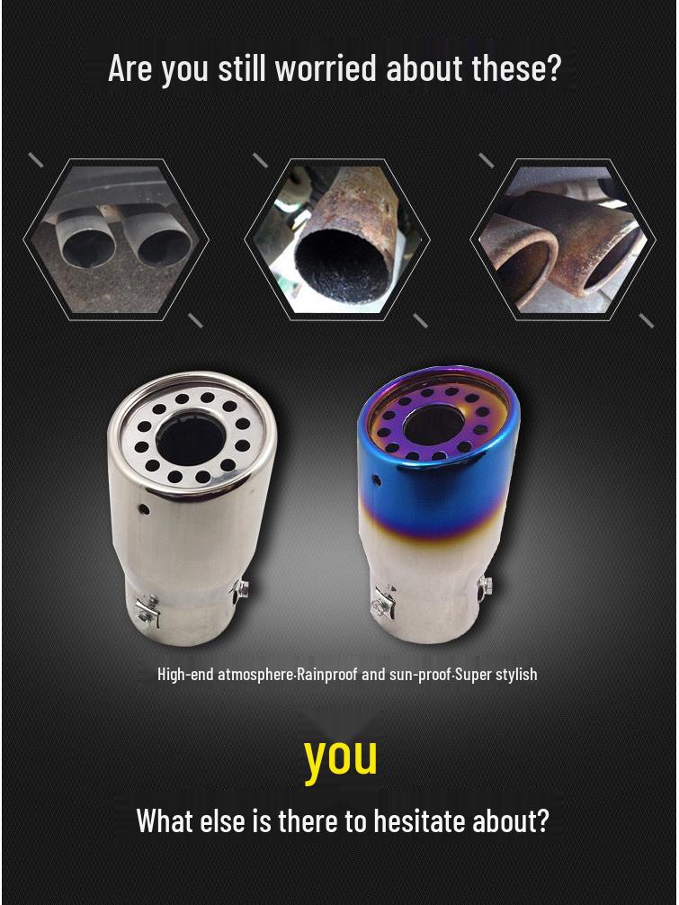 Глушитель Выхлопная труба для 09-10 RAV Prado, Highlander, CRV, Grand Vitara, Pajero