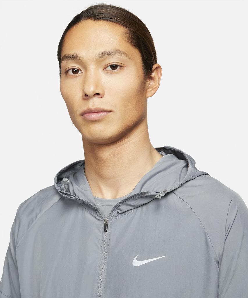 Nike Repel Miler Running Jacket M - Smoke Grey / Dd4747-084