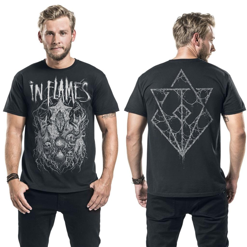 Hot in Flames Graphic T-shirt Unisex Summer Short Sleeve Fashion Brand Tee Luxury Casual Vintage Tees