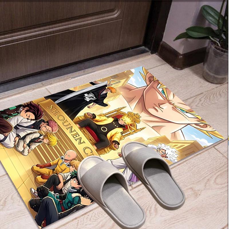 Ковер с узором One Piece, Коврик для помещений/улицы, для пикника, игровой комнаты, спальни, офиса, гостиной, ковер для декора дома, подарок на день рождения