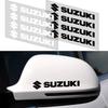 4Pcs Car Door Handle Stickers Tire Rear View Mirror Decals Emblem for Jimny GW250 Samurai Vitara Swift Baleno SX4 Ignis Alto Splash Swace