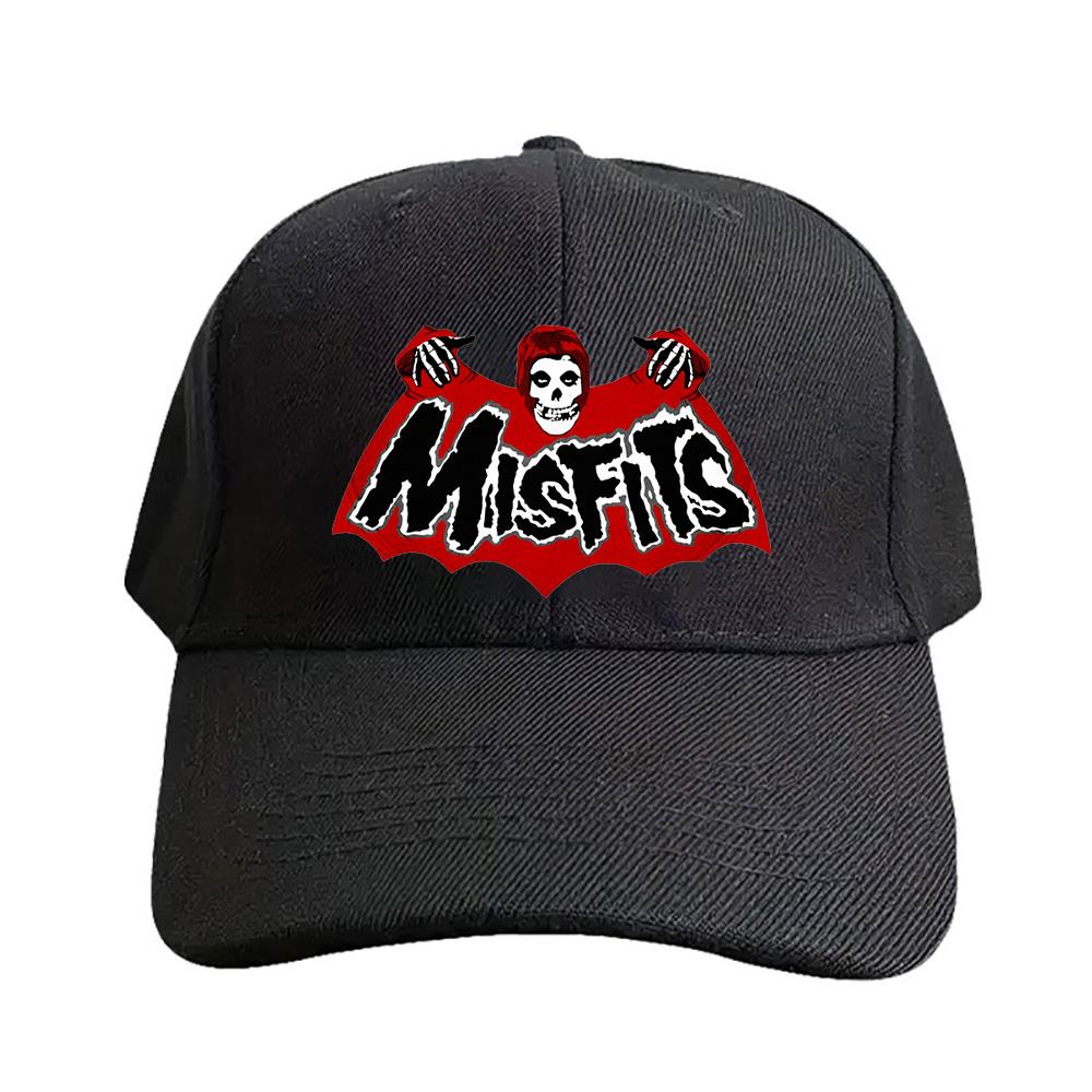 Horror Movie Ghost Misfits Woman Man Summer Baseball Cap Adjustable with Curved Brim Duckbill Cap Protection Sun Hats