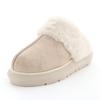 Daddy Long Legs Fur Slippers by Daddy Long Legs Japanese Shoe Water-Repellent (BY_8740209) / (Light Beige, Sizes, Adult, Alphabet, Small)