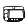 Для HONDA Civic 2001-2006 9-дюймовая декоративная панель (рамка) для установки магнитолы, аксессуары для интерьера автомобиля