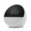Echo Spot In Smart Alarm Clock with Vibrant Sound Glacier White (released 2024) - Alexa,