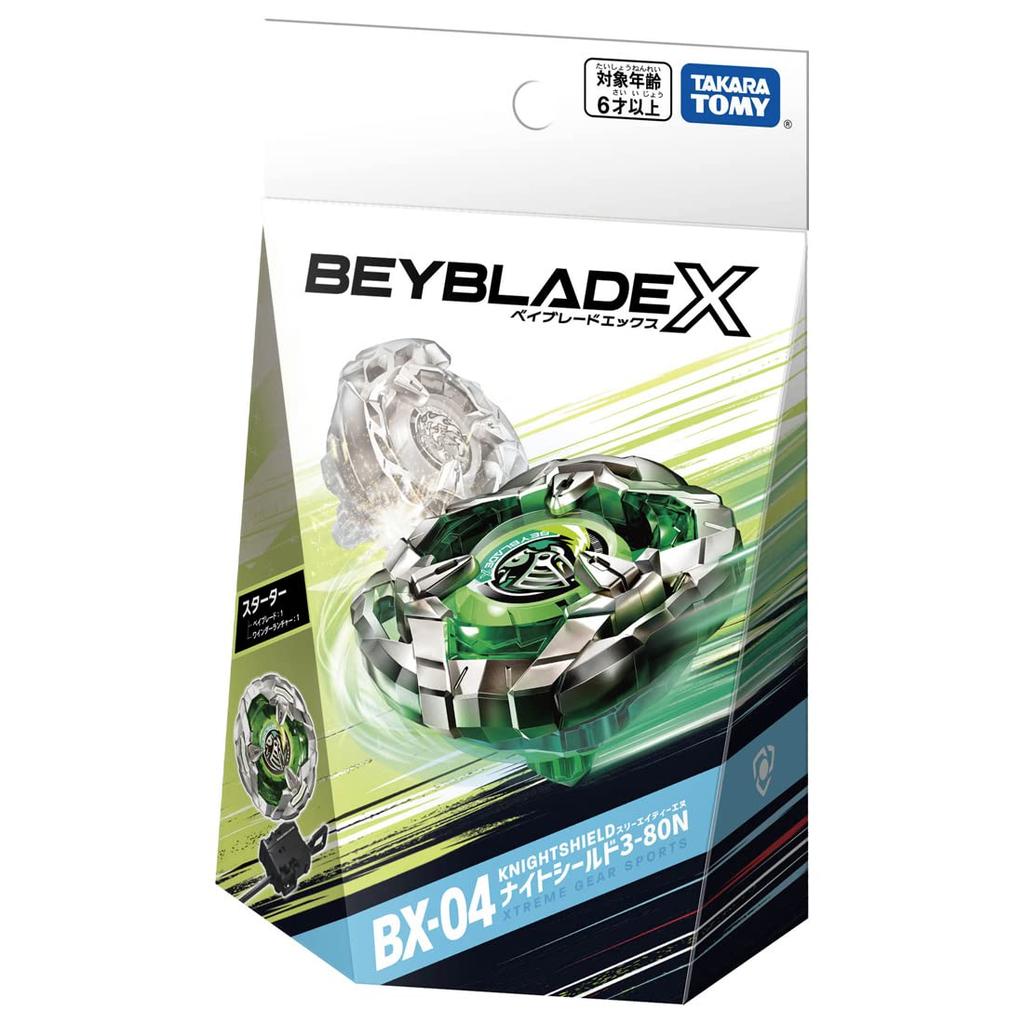 TAKARA TOMY BEYBLADE X Beyblade X Стартовый ночной щит BX-04 3-80N