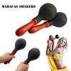 Professional Pair of Maracas Shakers Rattles Sand Hammer Toy for Kid Child