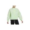Trail Repel Logo Letter Stand Collar Zip Long Sleeve Running Jacket Women Jacket Steam-Green FN5926376