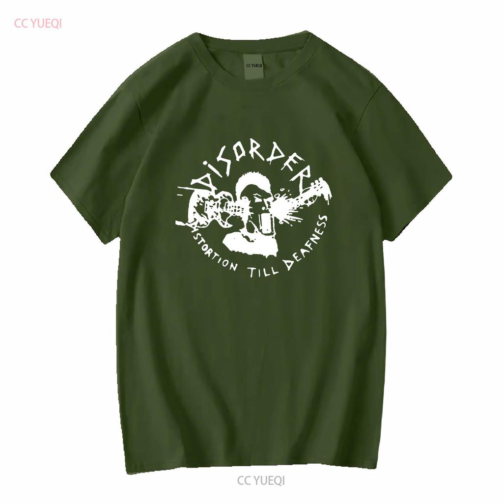 Disorder Thrash hardcore Punk rock группа Футболка с длинным или коротким рукавом винтажная Стиранная Удобный Топ для Повседневной Носки