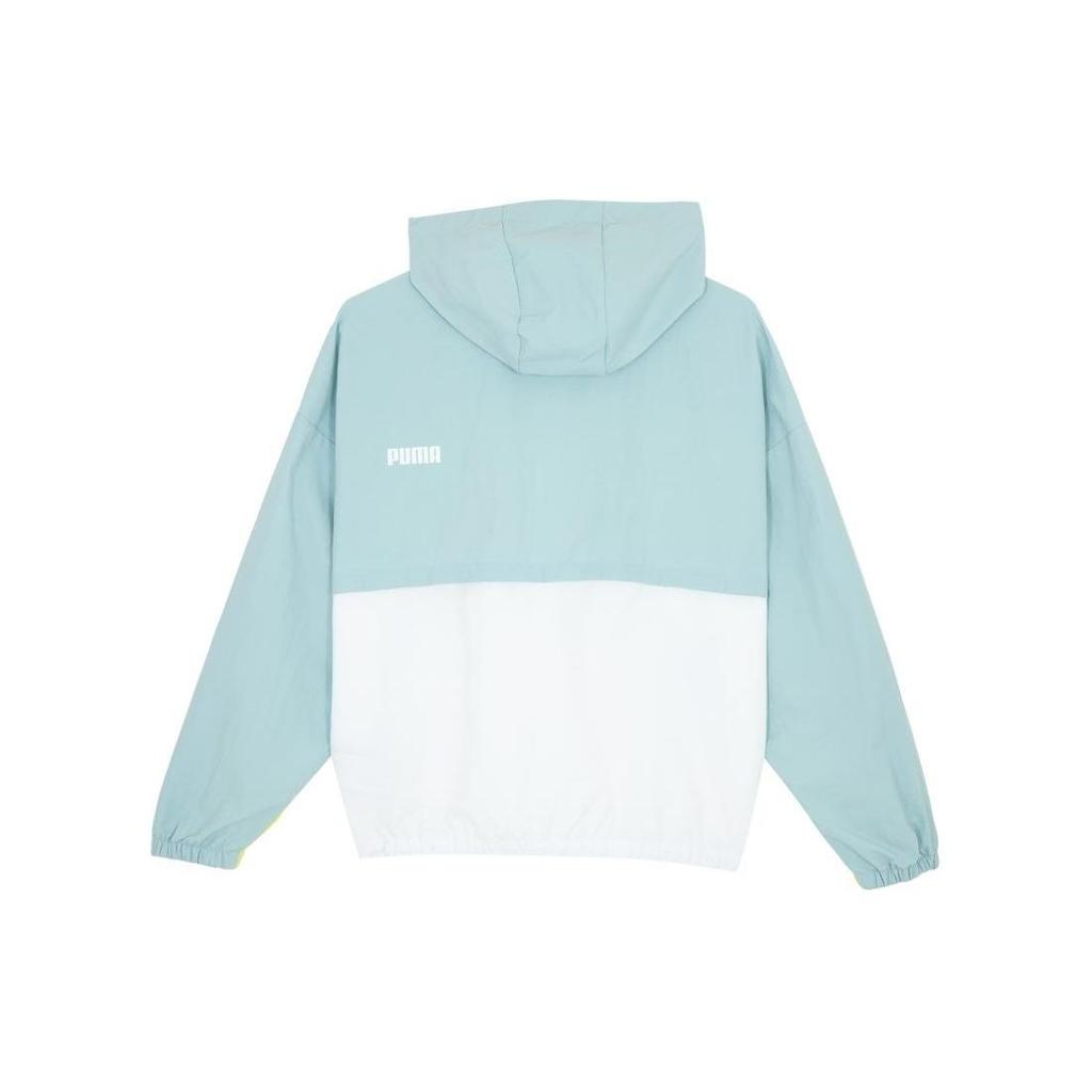 Puma Женская ветровка оверсайз с капюшоном Tropical-Lake-Blue 682269-22