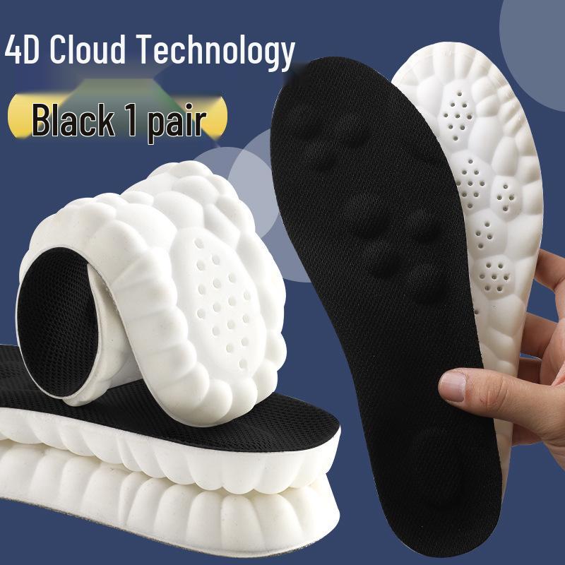 Высокоэластичная 4D стелька: Мягкая амортизирующая поддержка свода стопы для комфорта при длительном стоянии с защитой от запаха и пота. Подходит для всех сезонов.