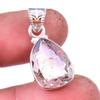 Natural Ametrine Gemstone Handmade 925 Solid Sterling Silver Pendant 1.25" I7B20