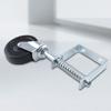 Heavy-duty Spring Loaded Caster 4 Inch Spring Damping Wheel Door Gate Wheel  Household