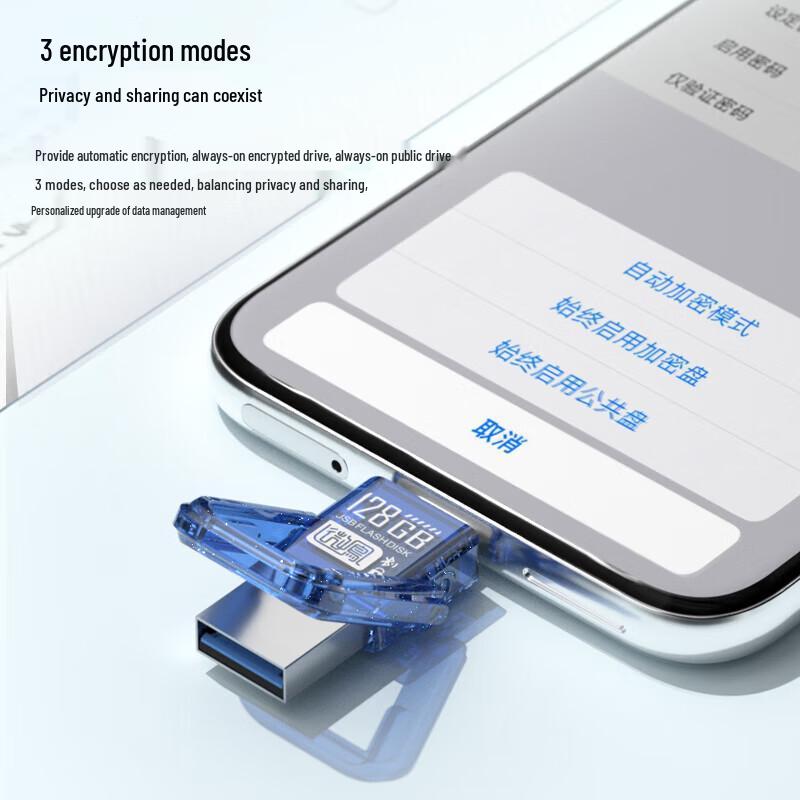 USB 3.0 флеш-накопитель Newmine UD29 с двойным интерфейсом