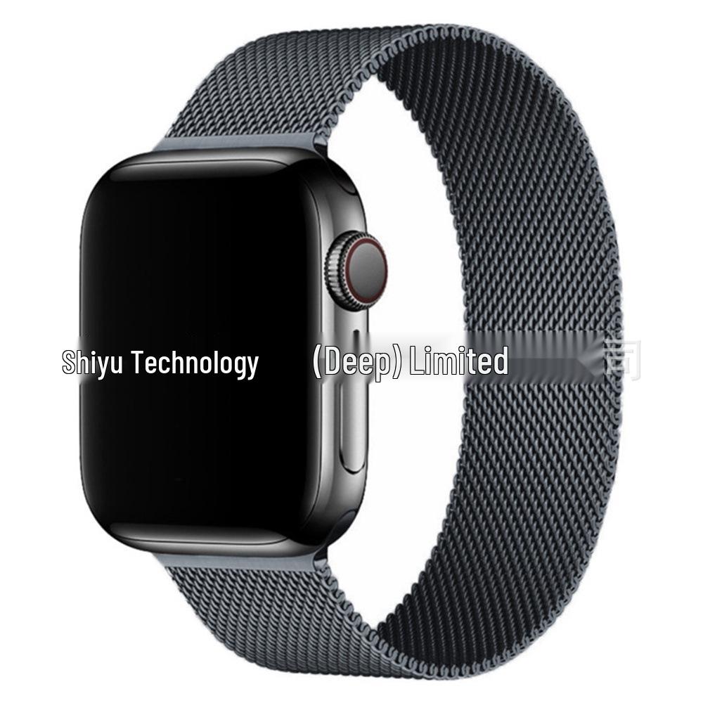 Совместимый металлический ремешок-петля для Apple Watch Series 5-9, SE