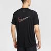 Nike Мужские футболки Dri Fit Черные с круглым вырезом Умеренные HV2129-010