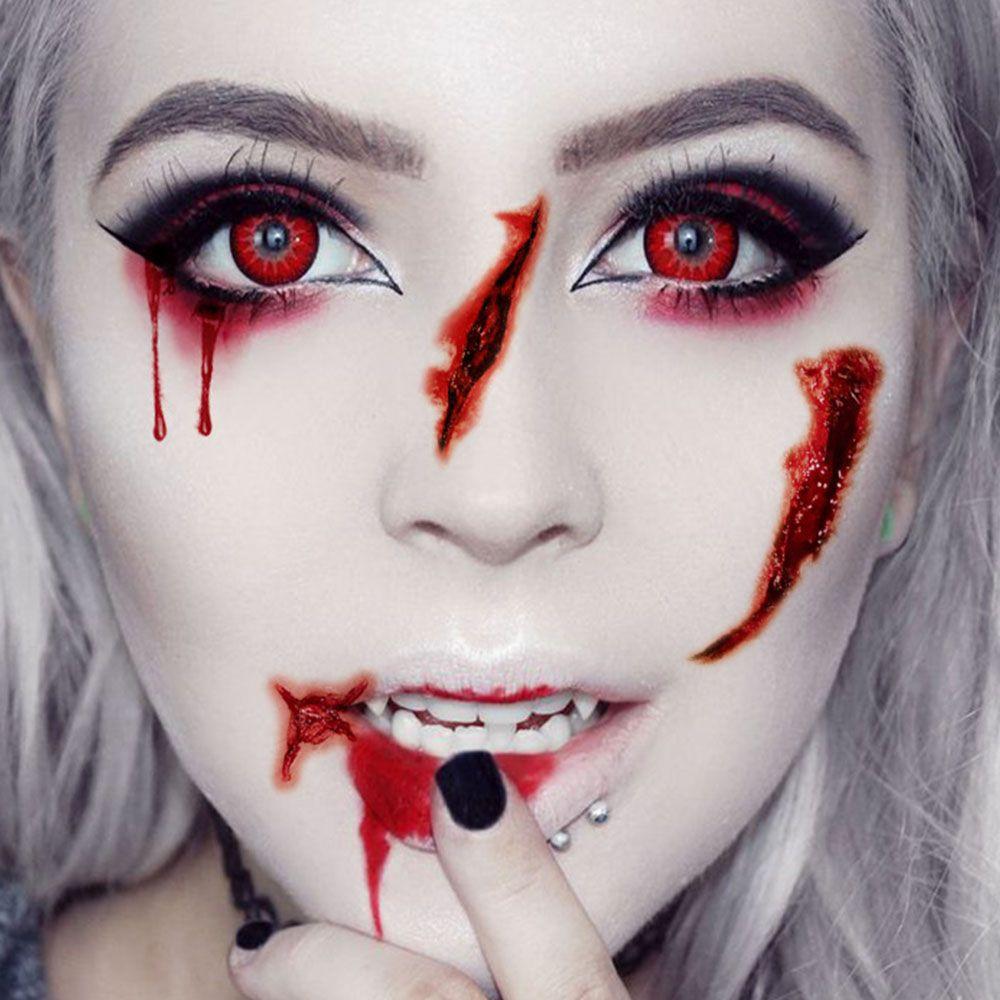 Temporary Bloody Wound Tattoos Scars Tattoos Wound Scratches Stickers Halloween Tattoo Stickers