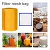 Фильтрующий мешок из нейлоновой сетки Yousheng, 5 галлонов, прочный, износостойкий, дышащий, кухонный фильтрующий мешок с прессовочным экраном для домашнего пивоварения
