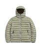 Fluke Lock Down Light See-Through Down Jacket Light Khaki Fpj225