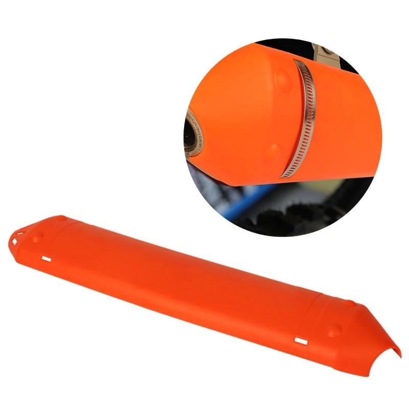 Защитные накладки на глушитель мотоцикла для EXC250/300, термозащитная крышка выхлопной системы, защита от ожогов, модификация