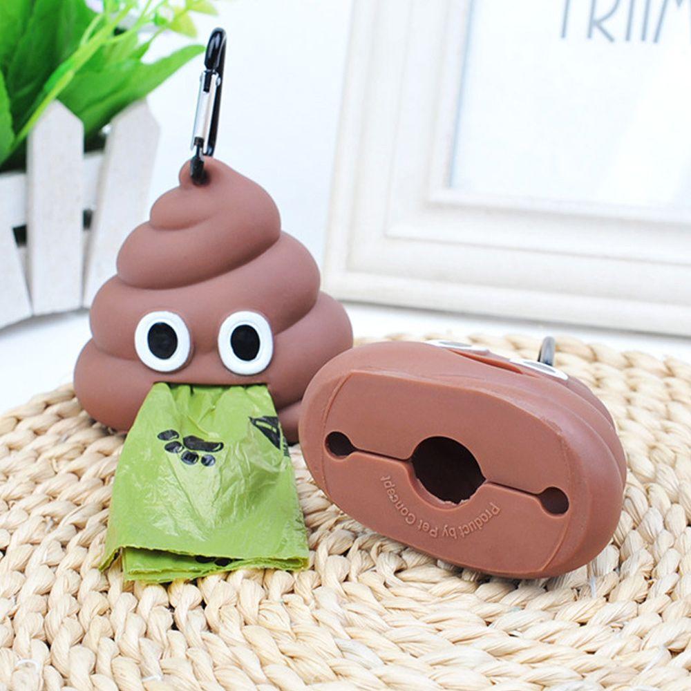 Poop Pouch Garbage Bags Portable Poop Bag Cat Trash Carrier Pet Waste Bag Dispenser Dog Dispenser