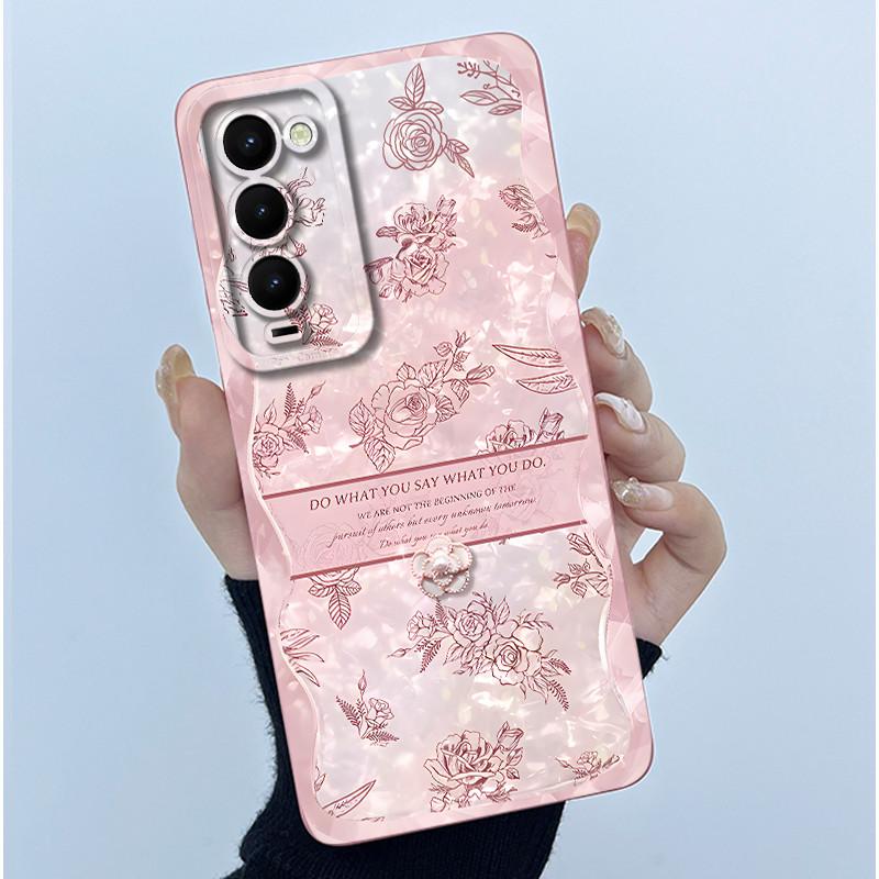 Для Tecno Camon 18 18T 18P 18 Primer Чехол для телефона CH7 CH6 Крышка Модный Простой Масляная живопись Цветочный Мягкий силиконовый чехол Fundas