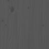 VidaXL Headboard Grey 126x4x100 Cm Solid Pine Wood 818762