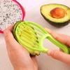 3 в 1 слайсер для авокадо, ши, нож для очистки фруктов, сепаратор мякоти, пластиковый нож, кухонные инструменты для овощей, аксессуары для дома