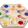 Настольная игра Двусторонняя Настольная игра Летающие шашки Раскрашенная Образовательная игрушка 4 и 6 игроков Игрушка для путешествий Подарок на вечеринку Семейные игры