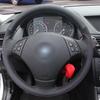 Черный замшевый оригинальный чехол на руль автомобиля для BMW E90 320 318i 320i 325i 330i 320d X1 328xi