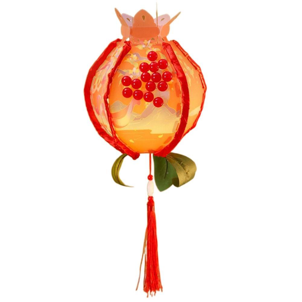 Фонарь в китайском стиле гранат кролик ручные фонарики фонари середины осени детский подарок