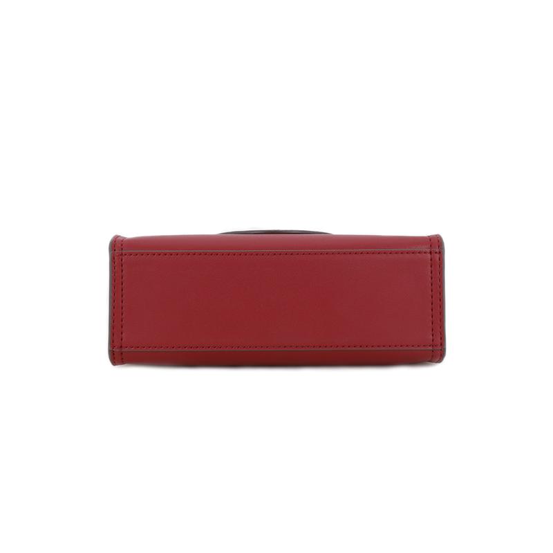 Tory Burch Сумка-тоут Tangli Baiqi Ella Logo из искусственной кожи Сумка-тоут Сумка для покупок Сумка через плечо Сумка на плечо Мини Женская Цвет черники 145613-601