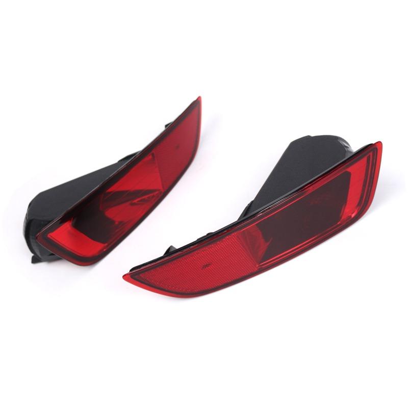 Rear Bumper Lamp Compatible with Volvo XC60 2008 2009 2010 2011 2012 2013 30763322 Reflector 30763323 Car Accessories Auto Parts