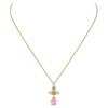 Vivienne Westwood Exquisite Hollow Design Necklace Unisex necklace Gold 630203D5-02RA31