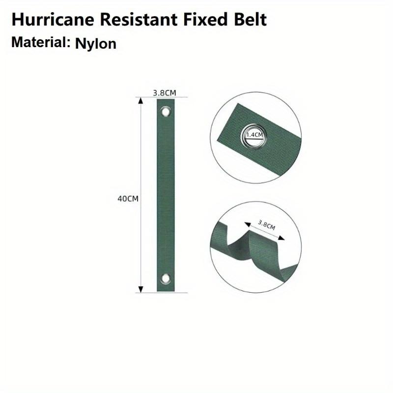 10 шт. ветрозащитный ремень для деревьев, устойчивый к ураганам, стереотипный нейлоновый фиксированный ремень, хорошая поддержка недавно посаженного пояса для веток, аксессуар для двора