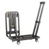 Four-Wheeled Silent Flatbed Hand Truck - Folding Trolley for Goods Transport